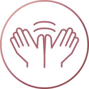 Pure Healing Homeopathy Icon - Healing Touch - Circle
