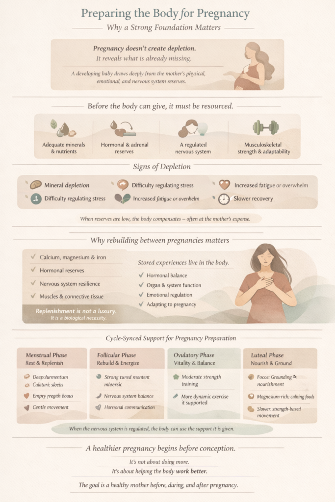 Pure Healing Pregnancy Infograph