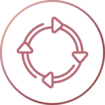 Pure Healing Homeopathy Icon - Irregular or changing cycles - Circle