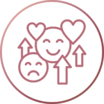 Pure Healing Homeopathy Icon - Mood Swings or Irritability - Circle